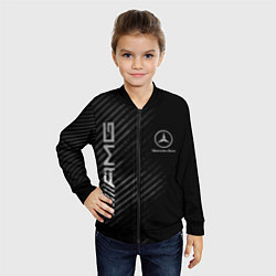 Бомбер детский MERCEDES, цвет: 3D-черный — фото 2