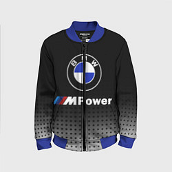 Бомбер детский BMW, цвет: 3D-синий
