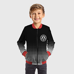 Бомбер детский Volkswagen, цвет: 3D-красный — фото 2