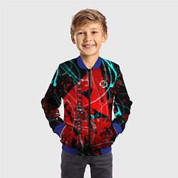 Бомбер детский OUTRIDERS, цвет: 3D-синий — фото 2