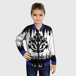 Бомбер детский Overlord, цвет: 3D-синий — фото 2