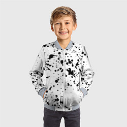Бомбер детский Далматинец, цвет: 3D-серый — фото 2