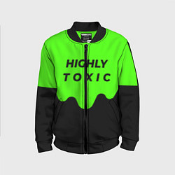 Детский бомбер HIGHLY toxic 0 2