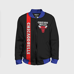 Бомбер детский CHICAGO BULLS, цвет: 3D-синий