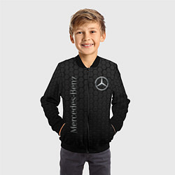 Бомбер детский MERCEDES-BENZ, цвет: 3D-черный — фото 2