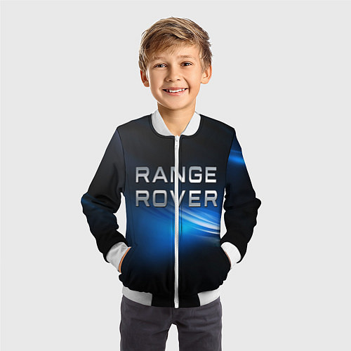 Детский бомбер Renge rover / 3D-Белый – фото 3