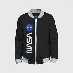 Бомбер детский NASA НАСА, цвет: 3D-серый