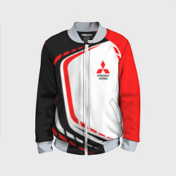 Бомбер детский Mitsubishi EVO Uniform, цвет: 3D-серый