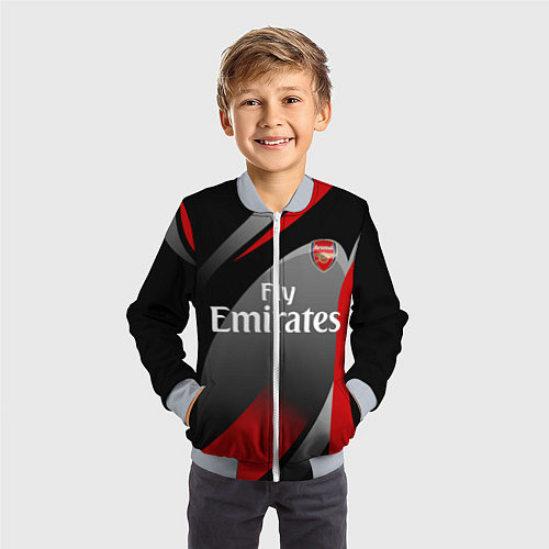 Детский бомбер ARSENAL UNIFORM / 3D-Серый – фото 3