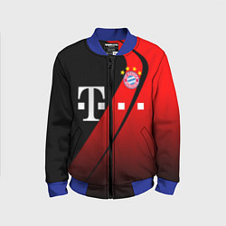 Бомбер детский FC Bayern Munchen Форма, цвет: 3D-синий