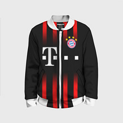 Бомбер детский FC Bayern Munchen, цвет: 3D-белый