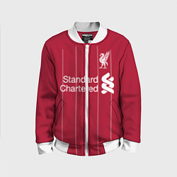 Бомбер детский Liverpool FC, цвет: 3D-белый