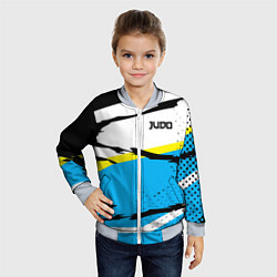 Бомбер детский Judo, цвет: 3D-серый — фото 2