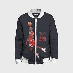 Бомбер детский MICHAEL JORDAN, цвет: 3D-белый