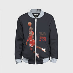 Бомбер детский MICHAEL JORDAN, цвет: 3D-серый