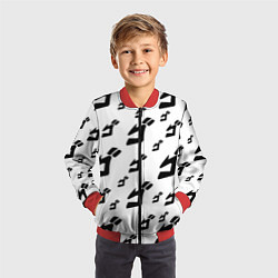 Бомбер детский JoJo Bizarre Adventure, цвет: 3D-красный — фото 2