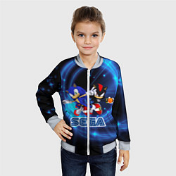 Бомбер детский Sonic SEGA, цвет: 3D-серый — фото 2