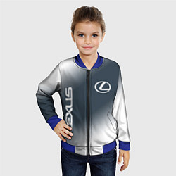 Бомбер детский LEXUS ЛЕКСУС, цвет: 3D-синий — фото 2