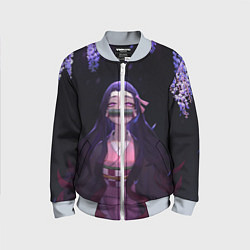 Бомбер детский НЕДЗУКА, цвет: 3D-серый