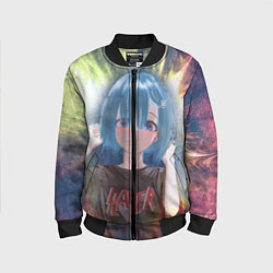 Бомбер детский Rem Slayer, цвет: 3D-черный