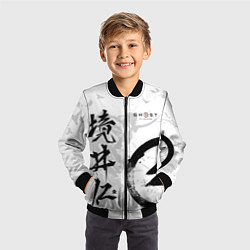 Бомбер детский Ghost of Tsushima, цвет: 3D-черный — фото 2