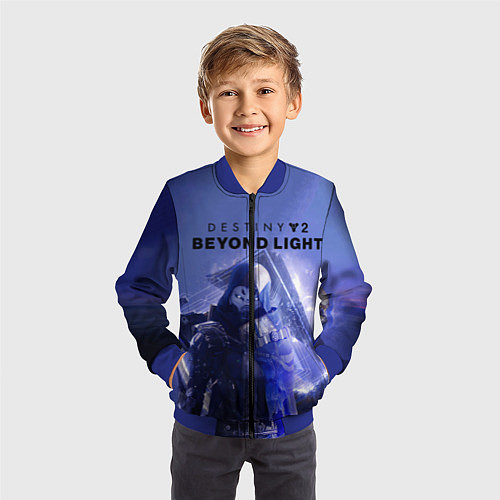 Детский бомбер Destiny 2 : Beyond Light / 3D-Синий – фото 3