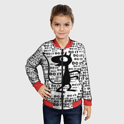 Бомбер детский Люси, цвет: 3D-красный — фото 2
