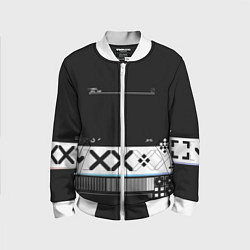 Бомбер детский Desert Eagle: Printstream Black, цвет: 3D-белый