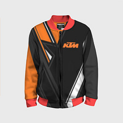 Бомбер детский KTM КТМ, цвет: 3D-красный