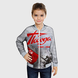 Бомбер детский 9 мая День победы, цвет: 3D-серый — фото 2