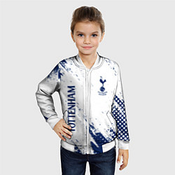 Бомбер детский TOTTENHAM HOTSPUR, цвет: 3D-белый — фото 2