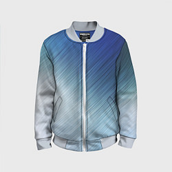 Бомбер детский Текстура Оттенки льда, цвет: 3D-серый