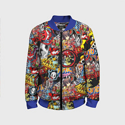 Детский бомбер Логотипы Аниме Мультиков