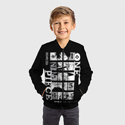 Бомбер детский ONE PIECE Главные герои, цвет: 3D-черный — фото 2
