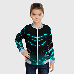 Бомбер детский DEAD SPACE АЙЗЕК КЛАРК, цвет: 3D-серый — фото 2