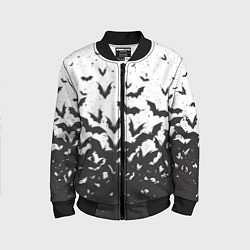 Бомбер детский Летучие кровососы, цвет: 3D-черный