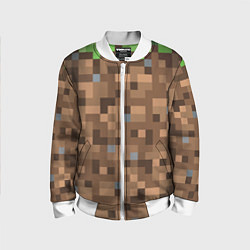 Детский бомбер ЗЕМЛЯ DIRT MINECRAFT
