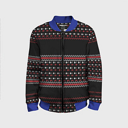 Детский бомбер НОВОГОДНИЙ ПАТТЕРН SWEATER