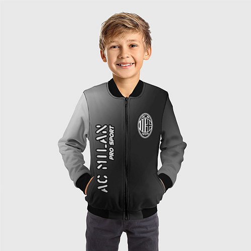 Детский бомбер AC MILAN AC Milan Pro Sport / 3D-Черный – фото 3