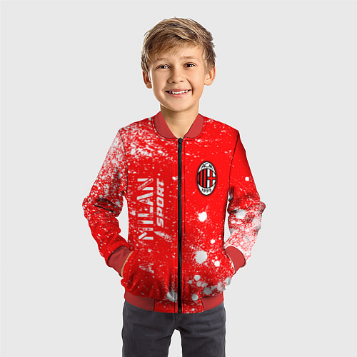 Детский бомбер AC MILAN AC Milan Sport Арт / 3D-Красный – фото 3