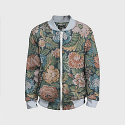 Детский бомбер Floral pattern Цветочный паттерн