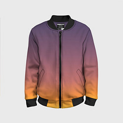 Детский бомбер Sunset Gradient