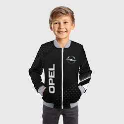 Бомбер детский Opel Карбон, цвет: 3D-серый — фото 2