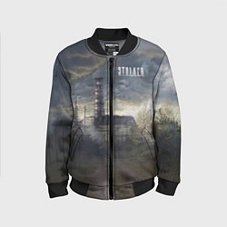 Бомбер детский STALKER Саркофаг, цвет: 3D-черный
