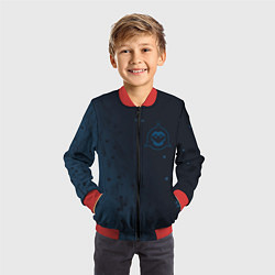 Бомбер детский Battletoads жабы, цвет: 3D-красный — фото 2