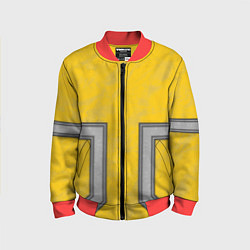 Бомбер детский Devid - cyberpunk edgerunners, цвет: 3D-красный