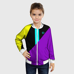 Бомбер детский FIRM прямиком из 80х, цвет: 3D-белый — фото 2