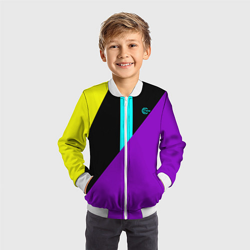 Детский бомбер FIRM прямиком из 80х / 3D-Белый – фото 3