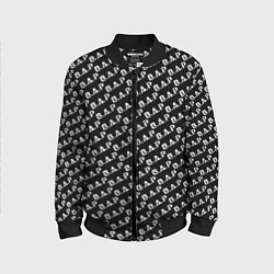 Детский бомбер B A P black n white pattern