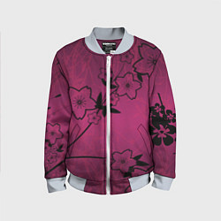 Детский бомбер Pink Flower